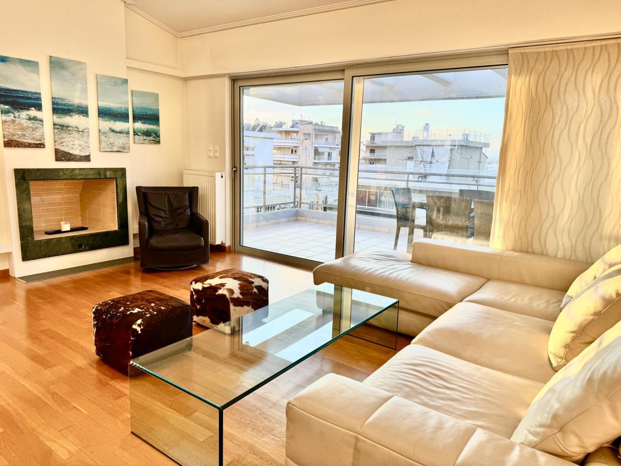 Elvita Athens Sea View Maisonetteアパートメント エクステリア 写真