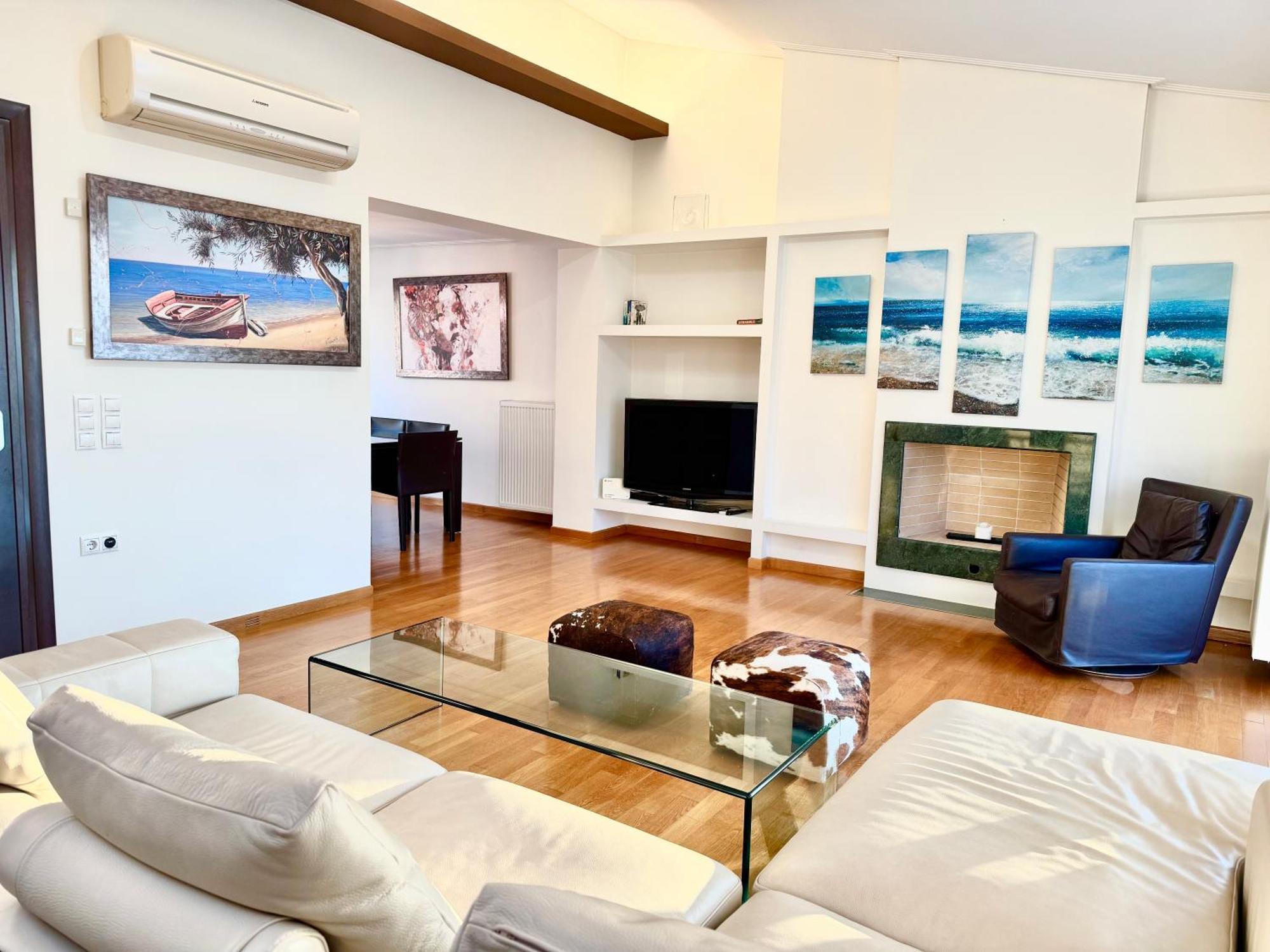 Elvita Athens Sea View Maisonetteアパートメント エクステリア 写真